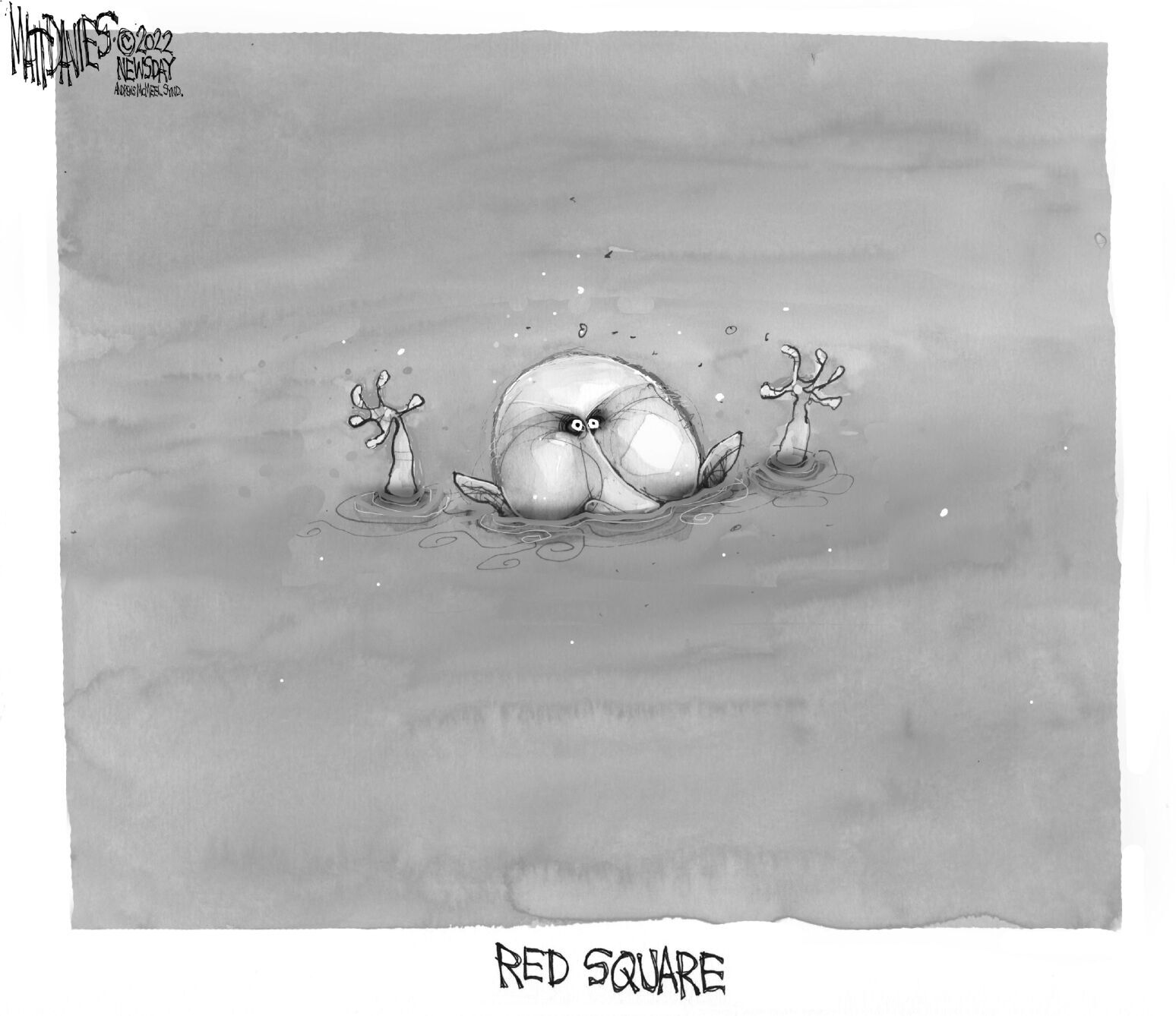 Editorial Cartoon: Red Square
